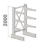 Cantilever kits 1-Sided 2000 H