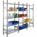 Starter bay 2500x1000x500 ,5 shelves used Schäfer