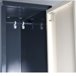 Z- Metallskåp, 2 dörrar, 1900x400x545