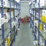 Stålhylla startsektion 2100x1000x500 200kg/hyllplan,5 hyllor, blå/galv