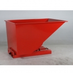 Tipping container 1100L red