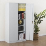 File cabinet, 4 shelves, 1950*1100*550, RAL7035