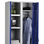 Storage Cabinet with 4 shelves and hanging rod 1900x1000x545