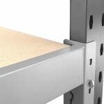 Däckställ på hjul 2100x1200x500 2 plan för däck + 1 plan med spånskiva