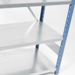 Starter bay 2100x1000x800 200kg/shelf,5 shelves, blue/Zn