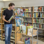 Arkivvagn 900 x 300 x 920 mm