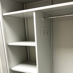 Koristajakapp 1900x900x500 RAL 7035 jalgadega 115 mm CLICK