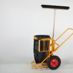 Solid Cleaning trolley 1120x730x1118mm, 200kg