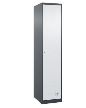 Metallist riidekapp 1-uksega 1820x400x500, kokkupandav