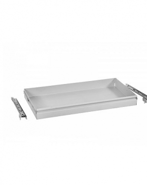 Vetolaatikko 840x420x80 mm työkalukaappiin 71020/71025 Harmaa Ral 7035