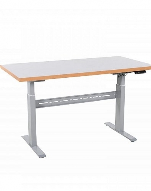 Töölaud elektriline, 1600x800mm/300 kg, h=792-1242 mm, vinüül