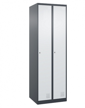 Metallist riidekapp 2-uksega 1820x600x500, kokkupandav