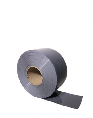 PVC plastridå grå 2x200mm/meter