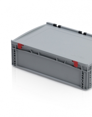 EURO CONTAINERS 600x400x185 mm. With lid