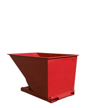 Tipping container 2000L red