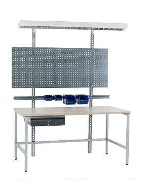 Packing table set 2000x800, laminated  top