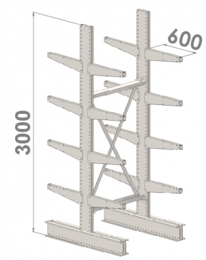 Starter bay 3000x1500x2x600,5 levels