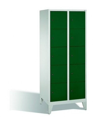 5-tier locker, 10 doors, 1850x810x500 mm