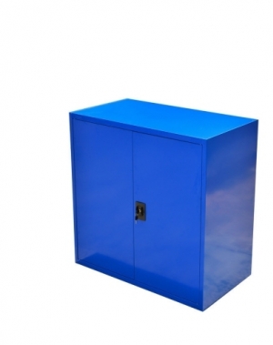 Töökojakapp 2 riiuliga 900x800x400 kokkupandav, sinine