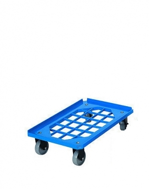 Tray trolley 2 turning+2 fixed wheel PD250A 620x420x165mm