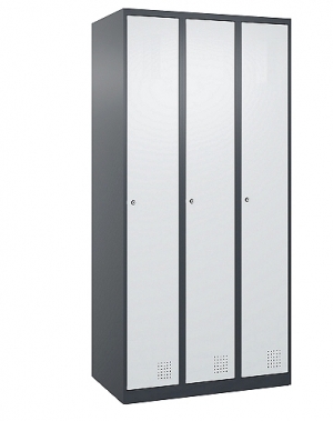 Metallist riidekapp 3-uksega 1820x900x500, kokkupandav