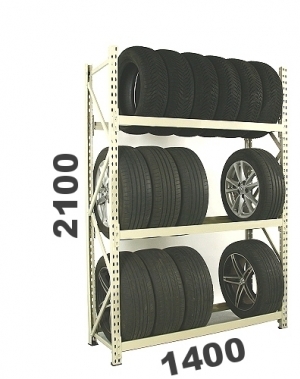 Rehviriiul, põhiosa 2100x1400x500, 3 korrust, 600kg/tasapind