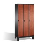 3-door locker, 1850x900x500, MDF doors