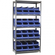 Boltless Shelving 1982x1000x400 with 32 Bins 400x230x150 PPS