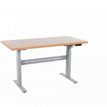Töölaud elektriline, 1600x800mm/300 kg, h=792-1242 mm, tamm