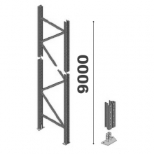 Frame 9000x1050; 100x67x2,5 14,4t GALV