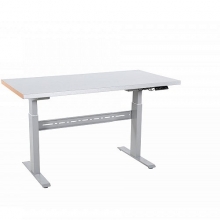 Töölaud elektriline, 1600x800mm/300 kg, h=792-1242 mm, metallplaat