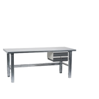Workstation 2000x800 with steel top