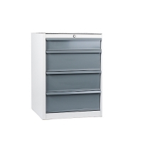 Drawer cabinet, 4 drawers 550x500x725