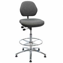 Chair Office ESD high with footring