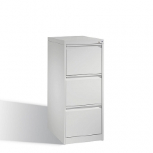 C2000 Acurado filing cabinet, 3 drawers, 1045x433x590mm, RAL7035