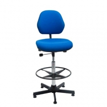 Chair Aktiv high with footring blue