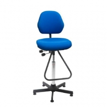 Chair Aktiv high with footrest blue