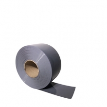 PVC curtain gray 2x200mm/meter