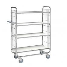 Flexibel shelf trolley 4 shelves 1195x470x1590mm, 250kg