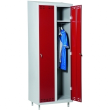 Red/Grey, locker 2door 1920x700x550
