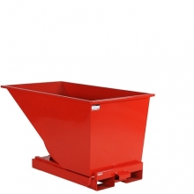 Tipping container 600L red