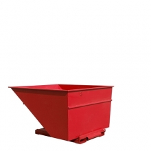 Tippcontainer 2500L röd