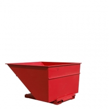 Tippcontainer 3000L röd