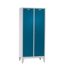 2 door locker with legs 1850x810x500