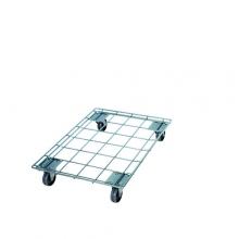 Galvanised bcrate trolley 820x620x150mm